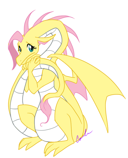 flutthershy dragon